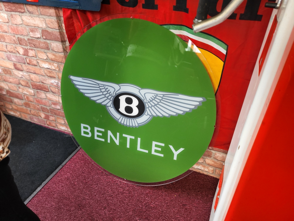 Bentley sign 39 inches fantastic sign