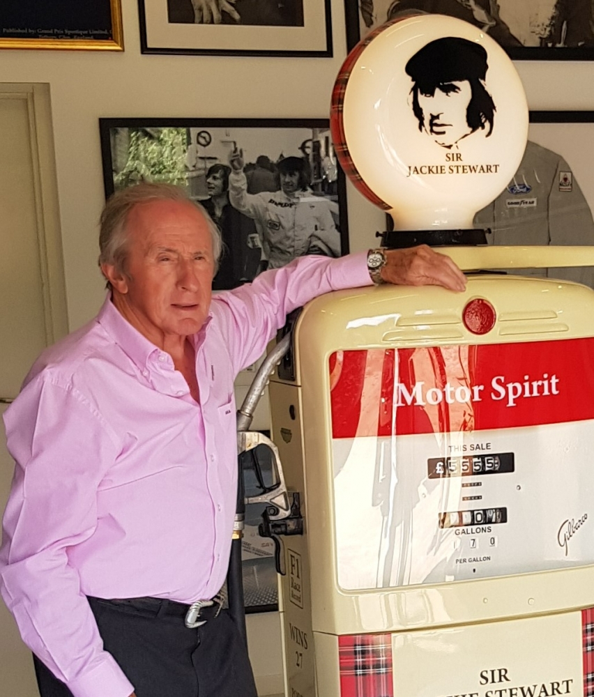 Sir. Jackie with one of our pumps