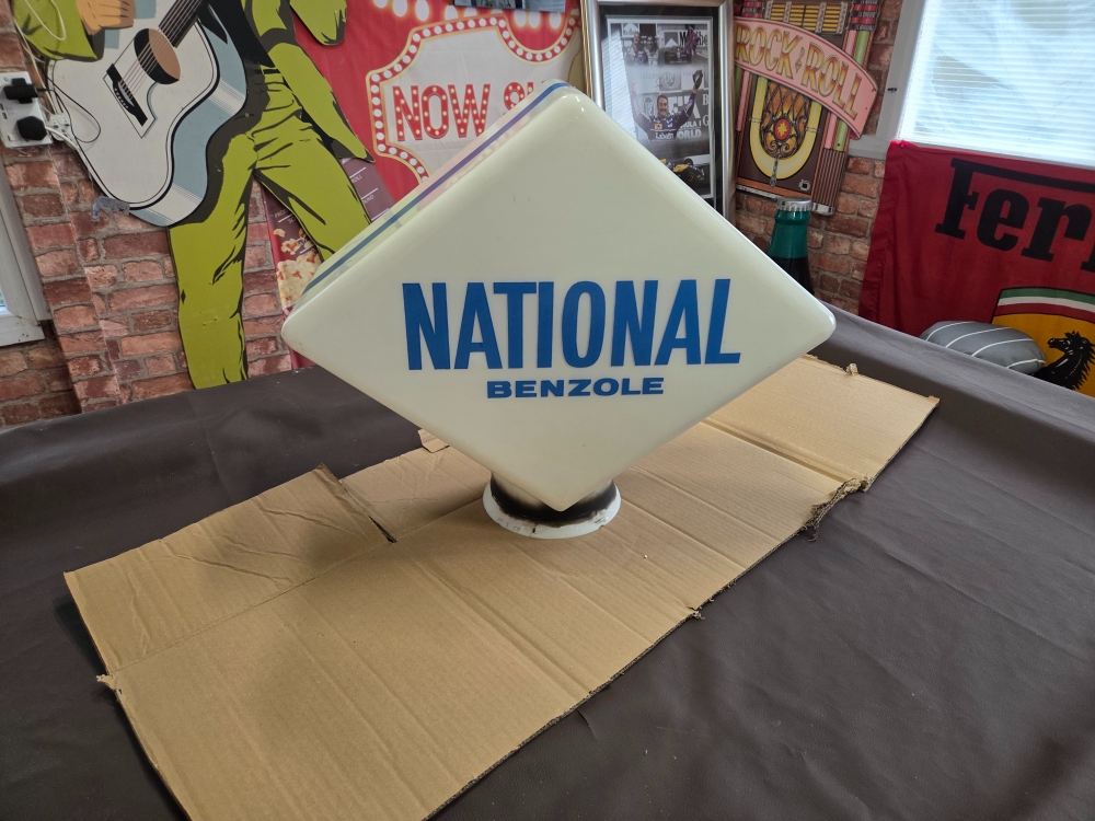 NATIONAL genuine original glass globe 60